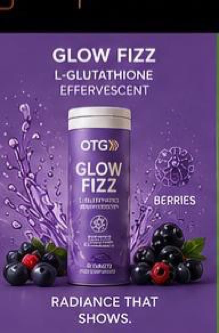 OTG Glow Fizz product panel extracted from the OTG range